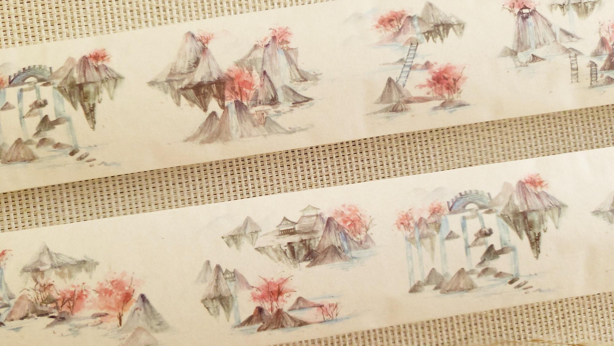 Design Washi Tape Landschaft